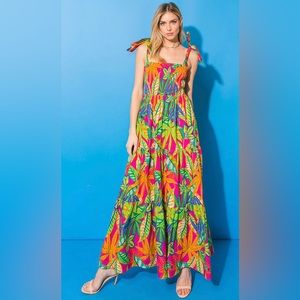 Love at First Sight Poplin Maxi Dress